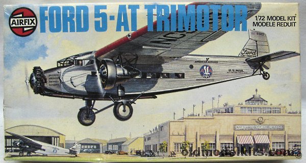 Airfix 1/72 Ford 5-AT Trimotor -  American Airlines - (5AT), 04009-9 plastic model kit